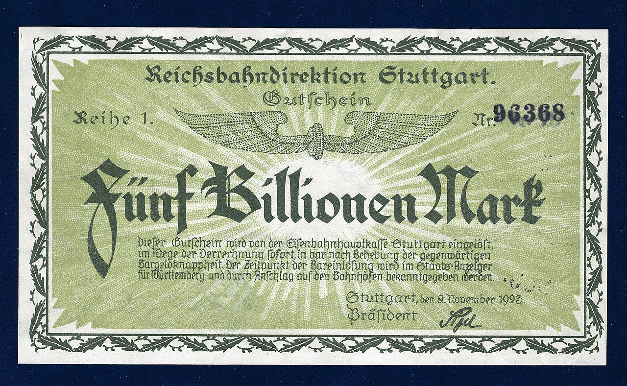 La hiperinflación alemana de 1923: cuando el dinero dejó de valer